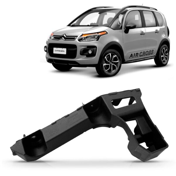 Suporte Guia Parachoque Dianteiro C3 Aircross 2012 A 2016 Lado Esquerdo