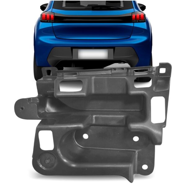 Suporte Parachoque Traseiro Peugeot 208 2020 2021 2022 Lado Direito