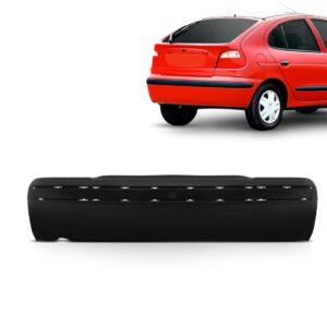 Envolvente Traseiro Megane 2000 A 2008 Hatch Preto 1a Linha