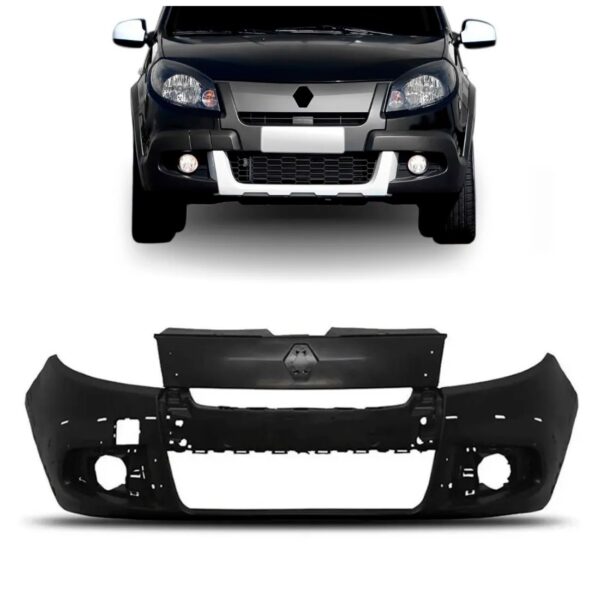 Envolvente Dianteiro Sandero Stepway 2011 A 2014 1a Linha  Preto