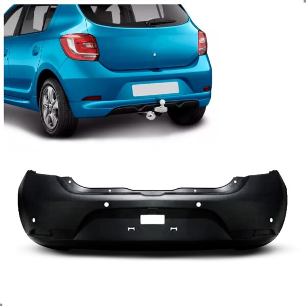 Envolvente Traseiro Sandero 14 15 16 17 18 Com Furo Sensor