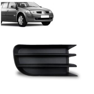 Moldura Farol Milha Megane 2005 06 2007 08 A 2013 Sem Furo Lado Direito