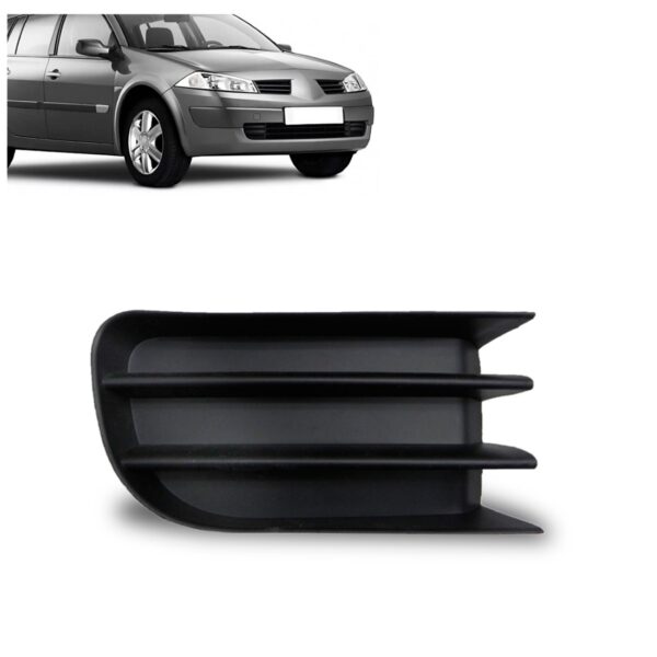 Moldura Farol Milha Megane 2005 06 2007 08 A 2013 Sem Furo Lado Direito