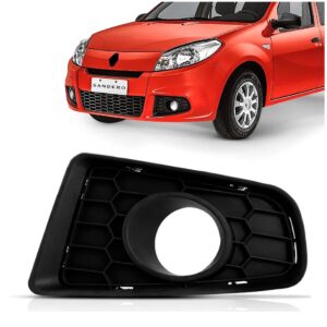 Moldura Milha Sandero 2011 2012 2013 2014 Com Furo Lado Esquerdo