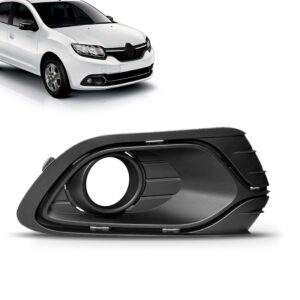 Moldura Farol Milha Logan 2014 2015 2016 2017 2018 Com Furo Lado Direito