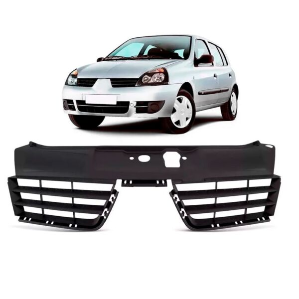 Grade Radiador Clio 2006 A 2009 2010 2011 1a Linha Preto
