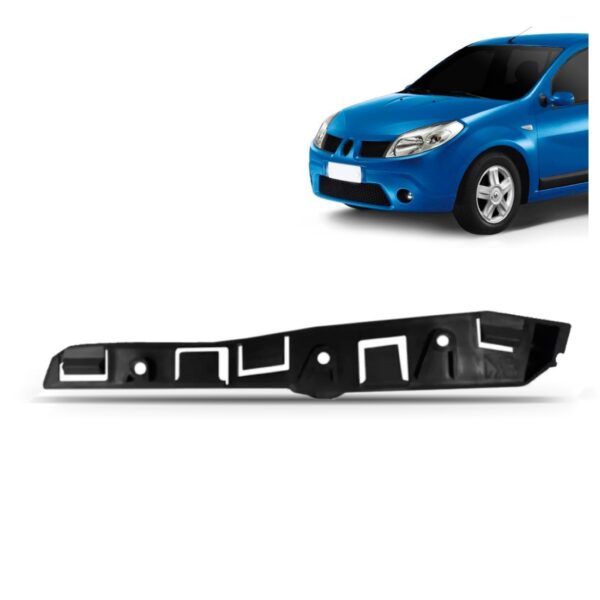 Guia Suporte Parachoque Dianteiro Sandero 2008 09 10 2011 Lado Esquerdo