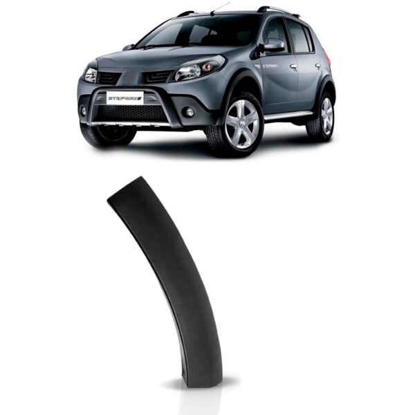 Moldura Paralama Dianteiro Sandero Stepway 2008 09 10 2011 Lado Direito