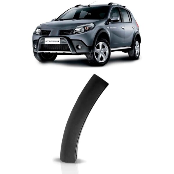 Moldura Paralama Dianteiro Sandero Stepway 2008 09 10 2011 Lado Esquerdo
