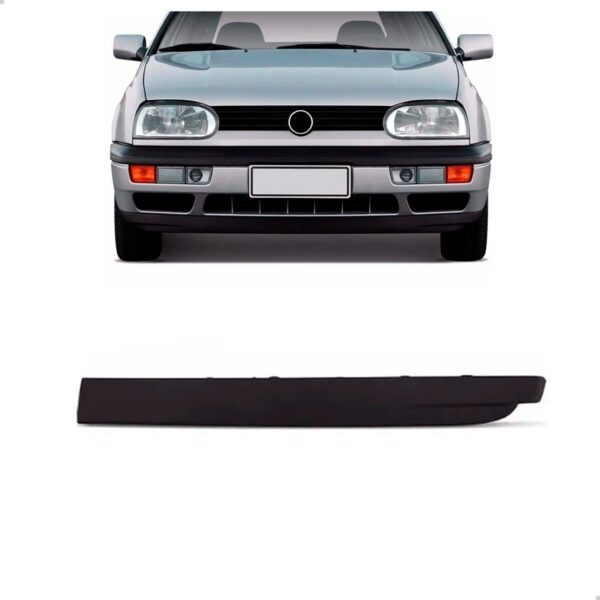 Spoiler Parachoque Dianteiro Golf 1995 1996 1997 1998 Lado Esquerdo