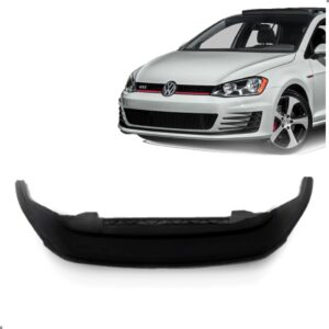 Spoiler Golf Para Mk7 2013 2014 A 2020 Parachoque Dianteiro Preto