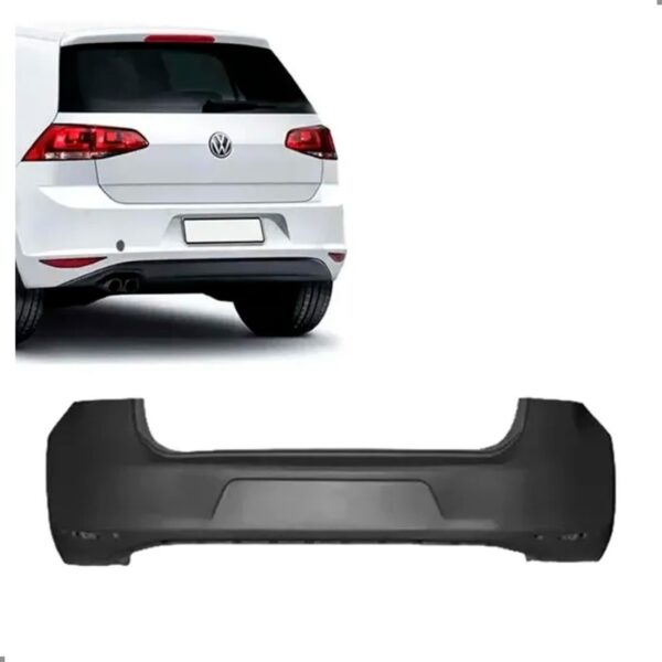 Parachoque Traseiro Golf Vii 2015 2016 2017 2018 1a Linha