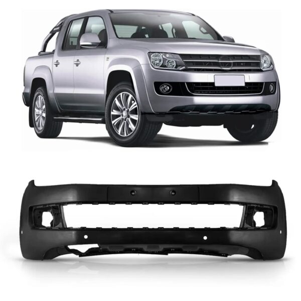 Parachoque Dianteiro Amarok 2013 2014 2015 1a Linha Novo Preto