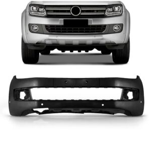 Parachoque Dianteiro Amarok Com Furo Sensor 2013 A 2015 Novo Preto