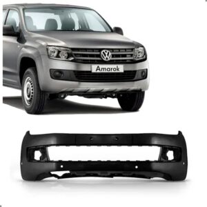 Parachoque Dianteiro Amarok 2013 A 2015 Com Furo 1a Linha  Preto