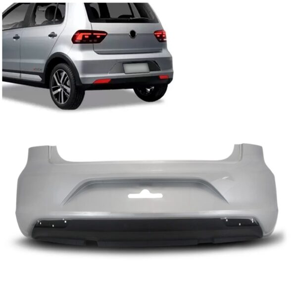 Parachoque Traseiro Fox 2015 2016 2017 2018 19 2021 Cinza