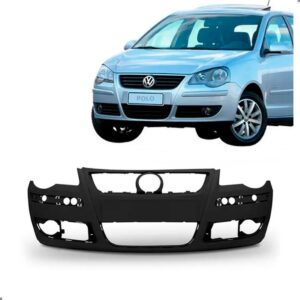 Parachoque Dianteiro P/ Volkswagen Polo 2007 2008 2009  2010 Preto