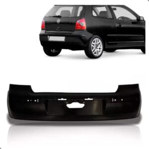 Parachoque Traseiro Polo Hatch 2002 A 2011 1a Linha
