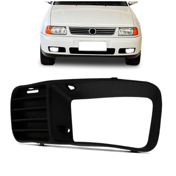 Moldura Farol Milha Polo 97 98 99 00 01 02 03 2004 Com Furo Lado Esquerdo