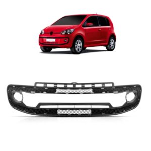 Grade Central Tela Parachoque Up  2014 2015 A 2017 1a Linha Preto