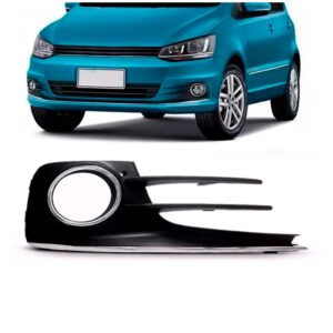 Tela Frontal Moldura Farol Milha Spacefox 15 A 18 Com Furo Lado Direito