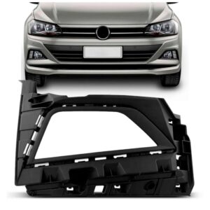 Moldura Farol Milha Polo Virtus 2018 2019 2020 Com Furo Lado Direito