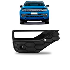 Tela Frontal Moldura Farol Milha Amarok 16/18 C/furo Sensor Lado Direito