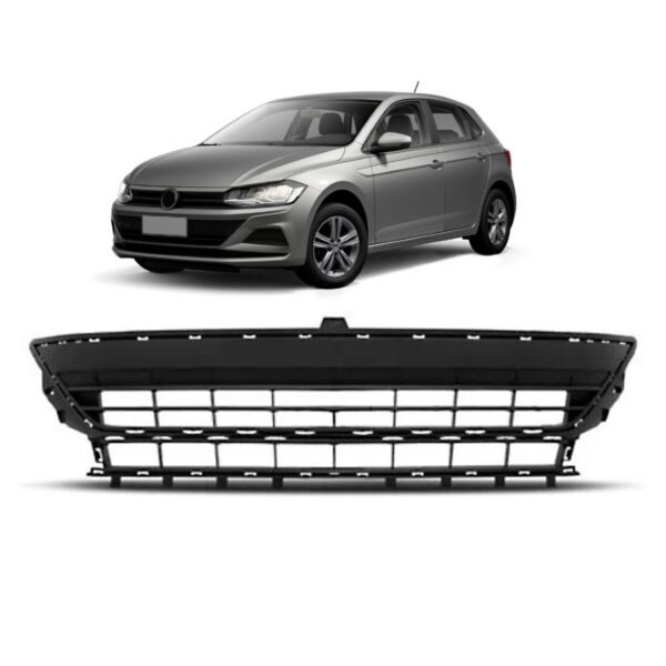 Tela Central Parachoque Polo Virtus 2018 19 20 21 2022