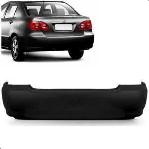 Parachoque Traseiro Toyota 2002 2003 2004 A 2007 1a Linha Preto