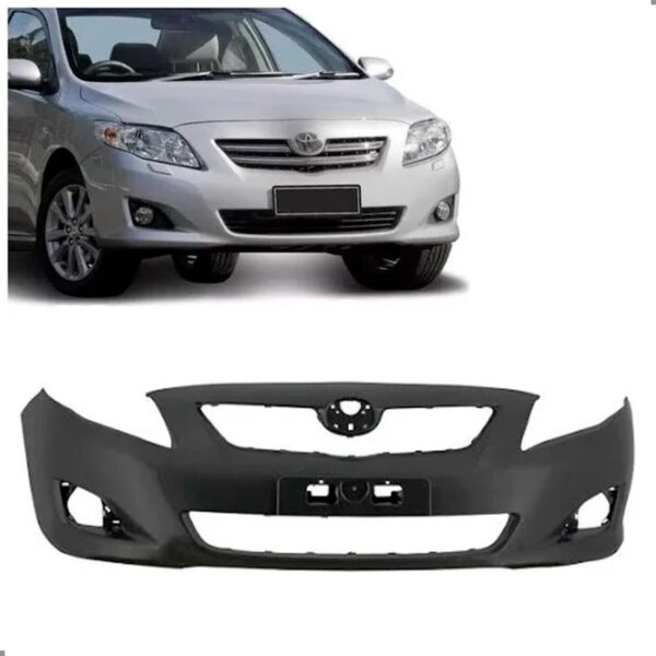 Parachoque Dianteiro Toyota Corolla 2008 A 2011 1a Linha  Preto