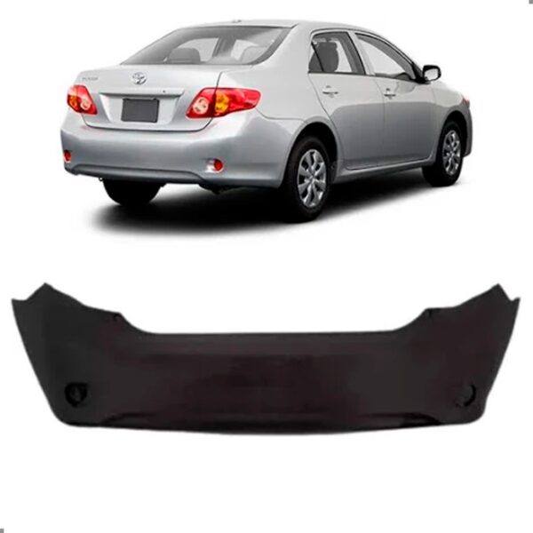 Parachoque Traseiro Toyota Corolla 2008 A 2011 1a Linha