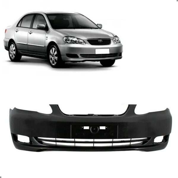 Parachoque Dianteiro Toyota Corolla 2005 A 2008 1a Linha  Preto