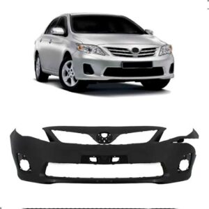 Parachoque Dianteiro Para Corolla 2011 2012 A 2013 Preto Preto