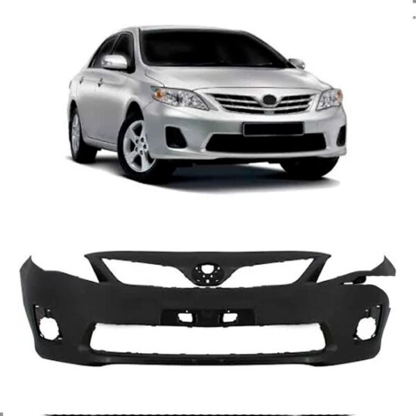 Parachoque Dianteiro Para Corolla 2011 2012 A 2013 Preto Preto