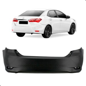 Parachoque Traseiro Para Corolla 2014 A 2019 1a Linha