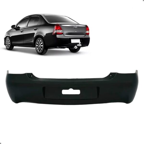 Parachoque Traseiro Etios Sedan 2012 A 2016 1a Linha