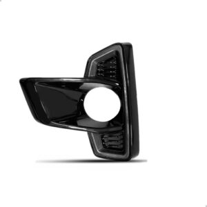 Tela Frontal Parachoque Hilux 19/21 Moldura Preta Brilhante