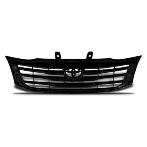 Grade Radiador Hilux 2012 2013 A 2015 Preta Fosco 1a Linha Preto