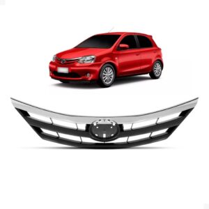 Tela Grade Radiador Etios 2012 A 2016 Com Friso Cromado