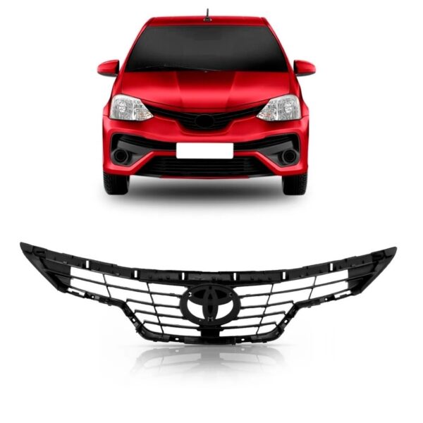 Tela Grade Radiador Para Etios 2017 2018 2019 Plástico