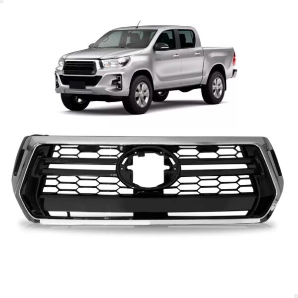 Grade Hilux 2019 2020 A 2021 Com Moldura 1a Linha