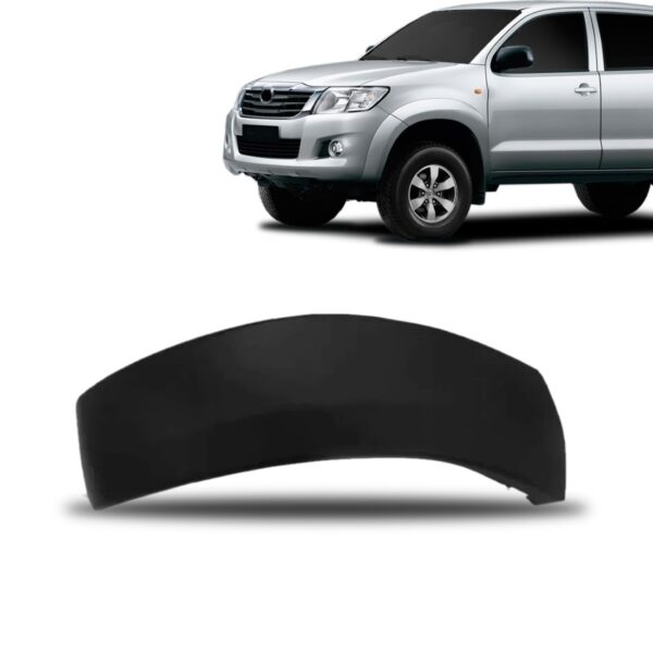 Moldura Parachoque Dianteiro Hilux 2012 2013 2014 2015 Lado Esquerdo