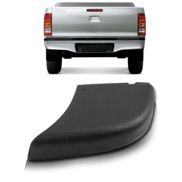 Ponteira Superior Parachoque Traseiro Hilux 2005 06 07 2008 Lado Direito