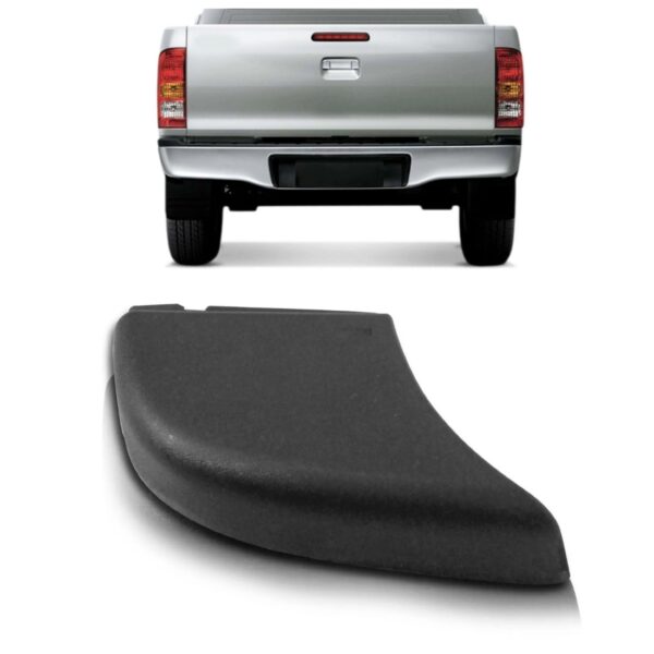 Ponteira Superior Parachoque Traseiro Hilux 2005 06 07 2008 Lado Esquerdo