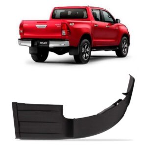 Ponteira Parachoque Traseiro Hilux 2015 Em Diante Lado Direito
