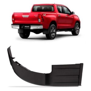 Ponteira Parachoque Traseiro Hilux 2015 Em Diante Lado Esquerdo