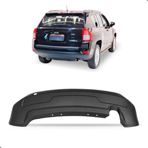 Parachoque Traseiro Inferior Compass 2011 A 2016 1a Linha