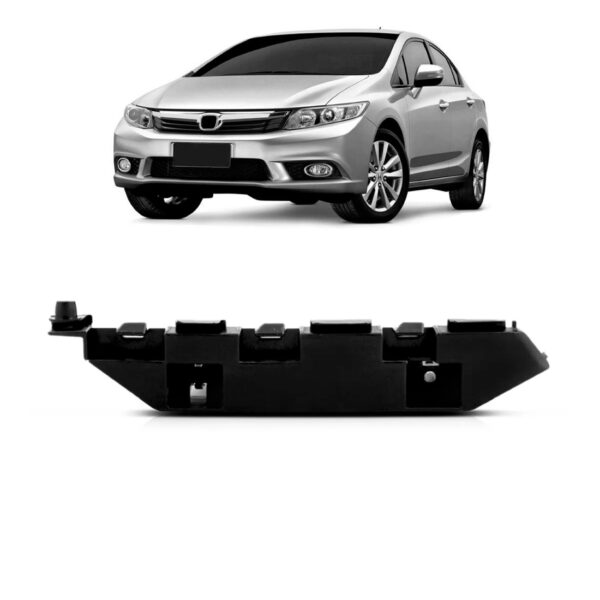 Suporte Guia Parachoque Dianteiro Civic 2012 13 14 15 2016 Lado Esquerdo