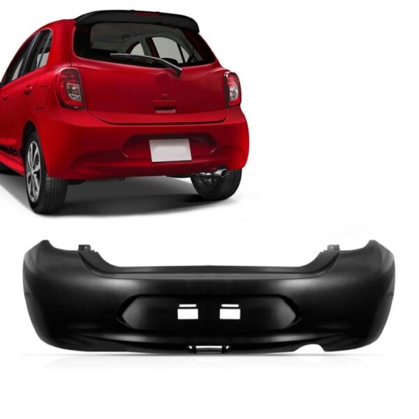 Parachoque Traseiro March 2014 2015 16 17 2018 1a Linha