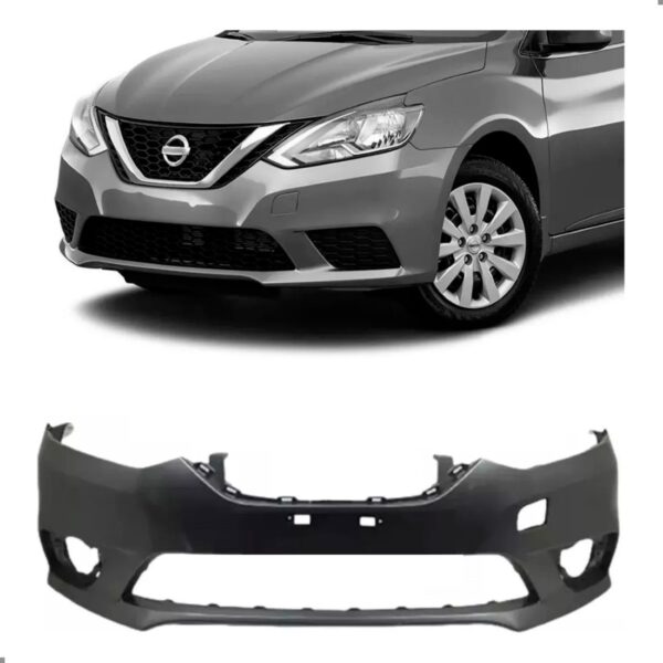 Parachoque Sentra 2017 2018 2019 2020 2021 Dianteiro Preto